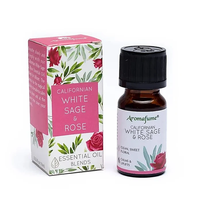 Witte salie & roos essentiële olie mix Aromafume