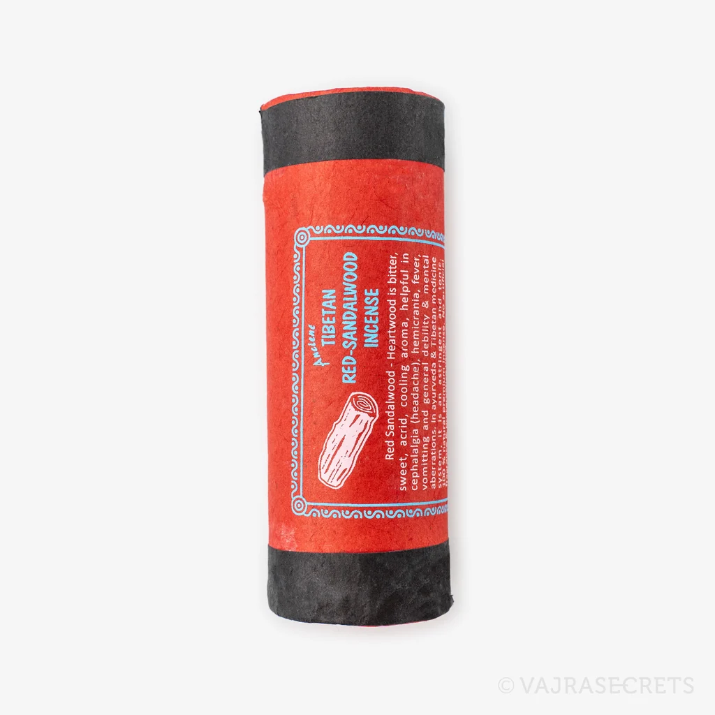 Tibetaanse red sandalwood wierook miniatuur 1
