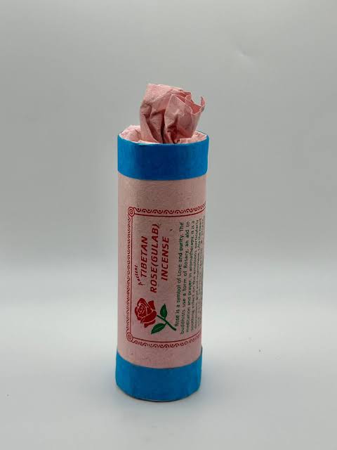 Tibetaanse roos wierook miniatuur 1