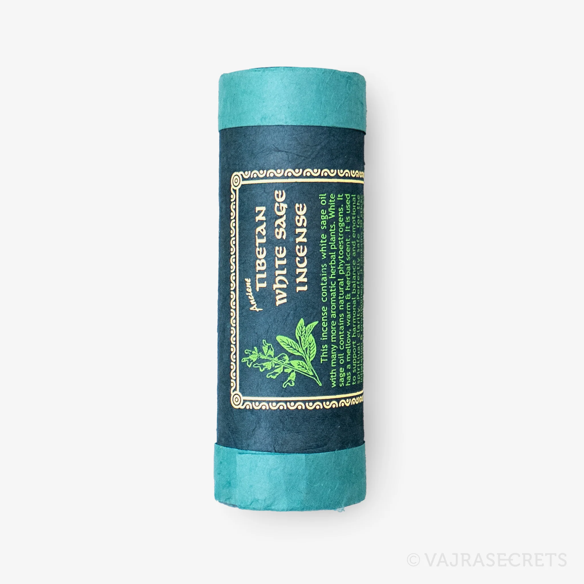 Tibetaanse white sage (salie) wierook miniatuur 1