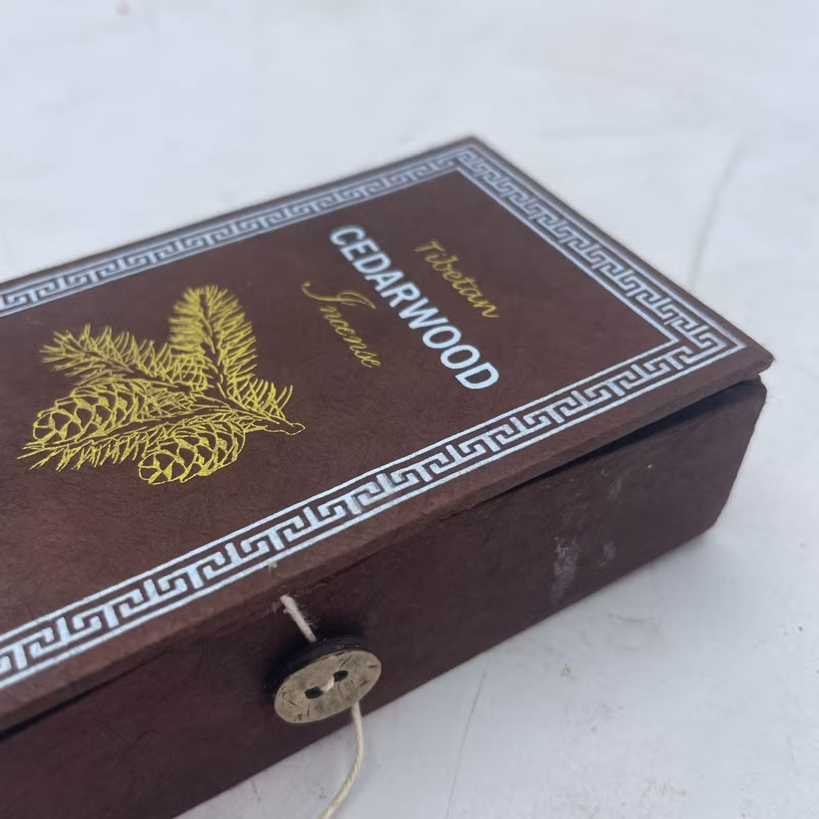 Tibetaanse Wierookcadeauset - Cederhout miniatuur 2