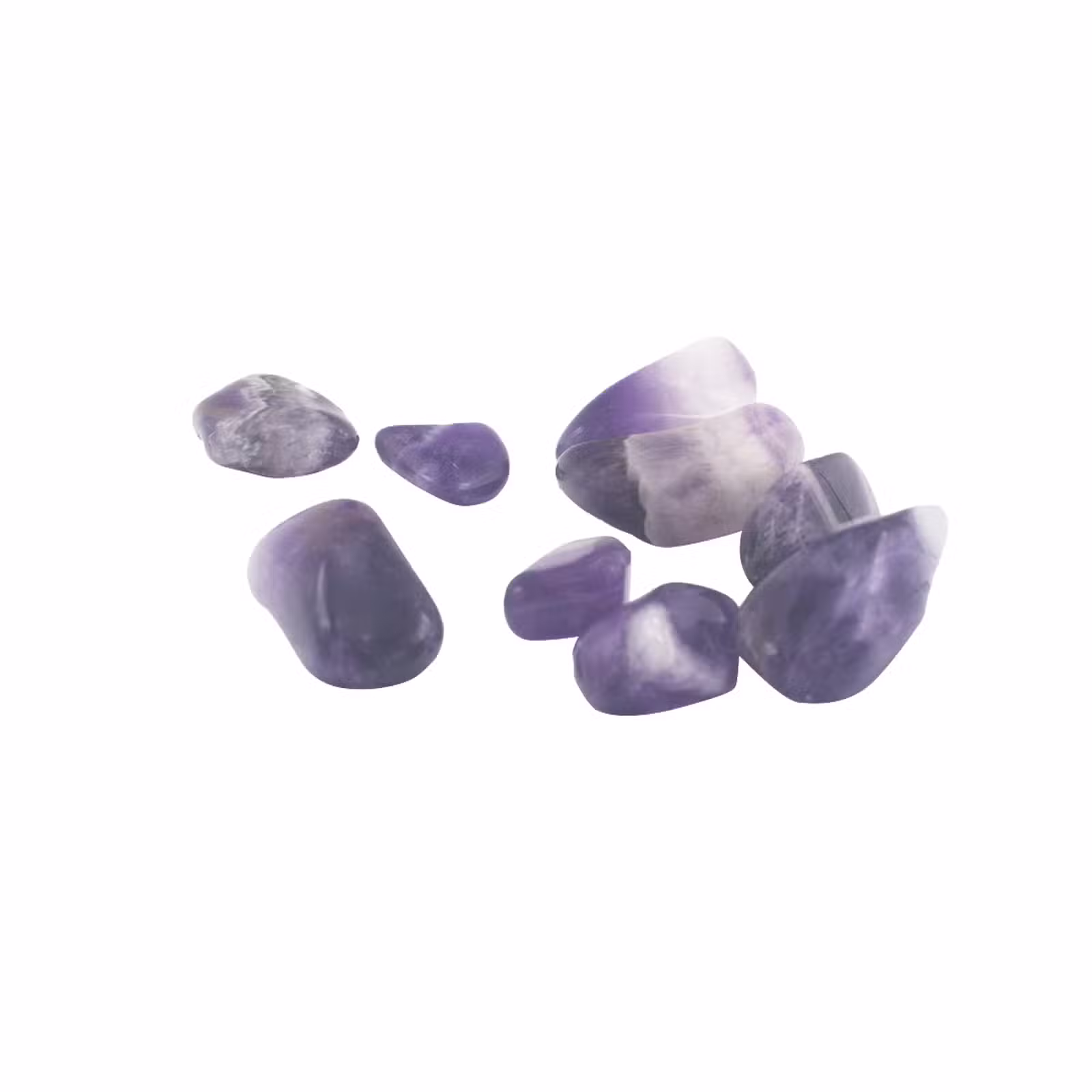 Gestreept Amethist - Medium - 1 stuk miniatuur 3