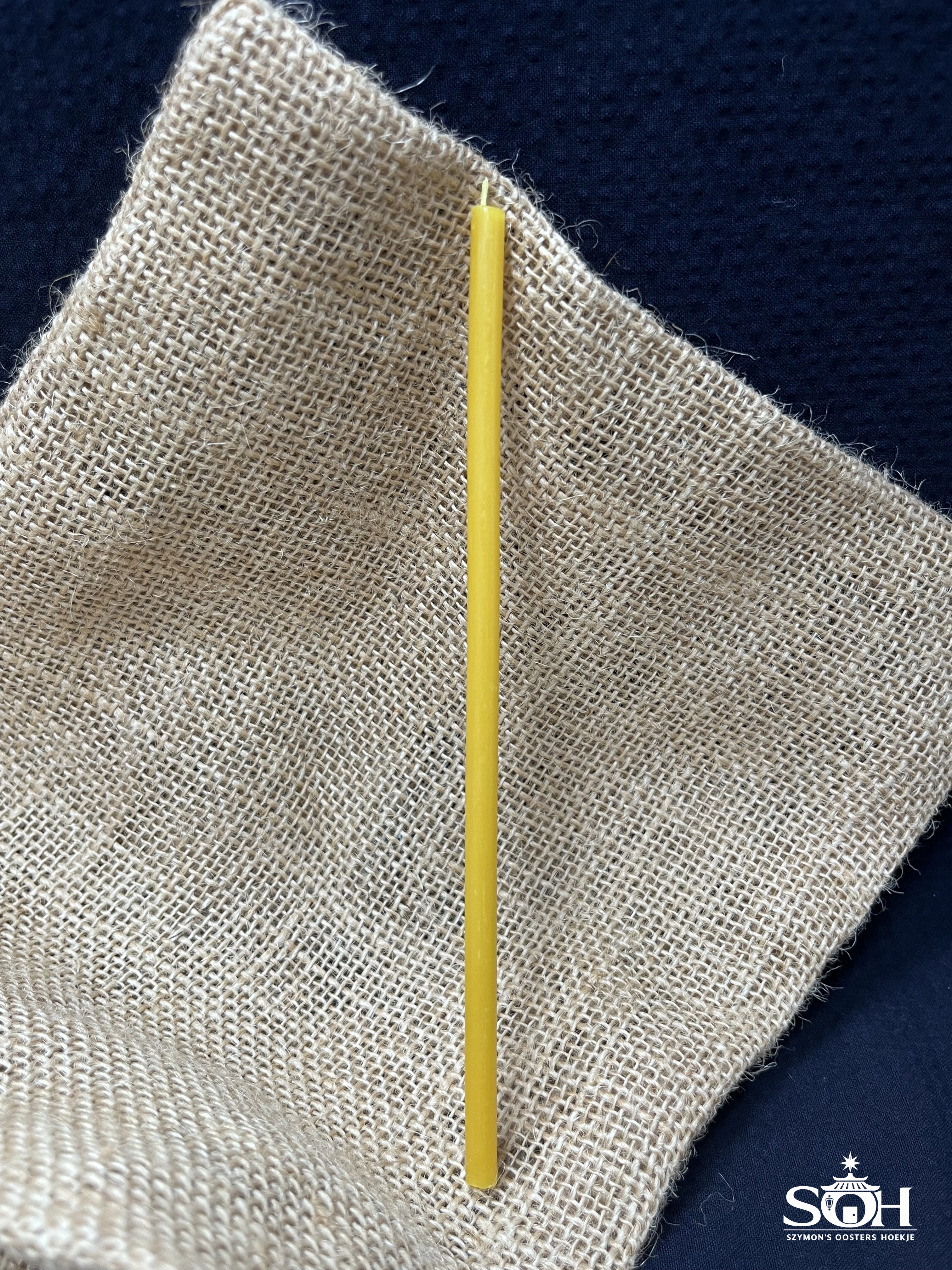 Pure dunne bijenwas kaars (100% natuurlijk) - 1 stuk miniatuur 4